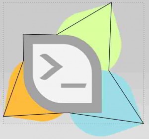 Hasil seleksi inkscape belum curve