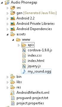 Letak File Audio