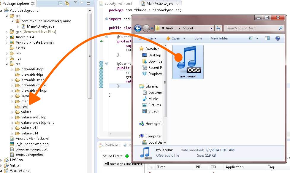 Drag File Audio ke Folder Raw Drag File Audio ke Folder Raw