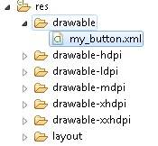 Membuat XML di Folder Drawable