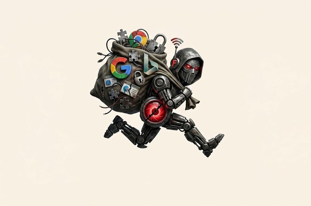 Ilustrasi bot palsu