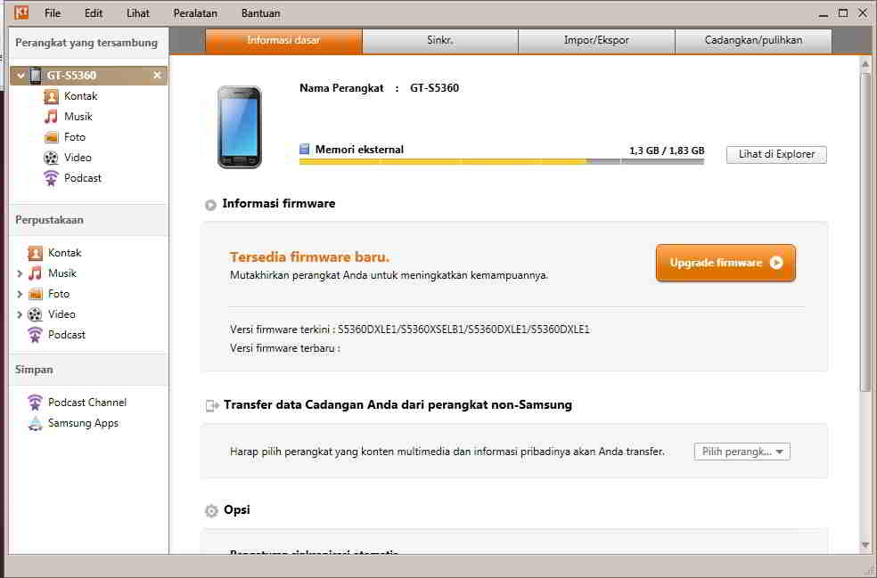 Samsung Kies