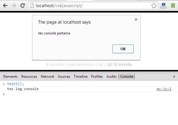 tes fungsi javascript 1