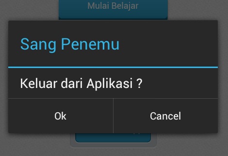 Exit App Notification