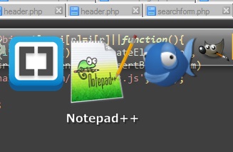 notepad bluefish