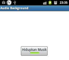 On Off audio android