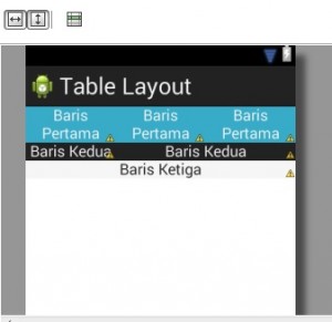 Layouting Aplikasi Android Menggunakan TableLayout – Mkhuda Blog