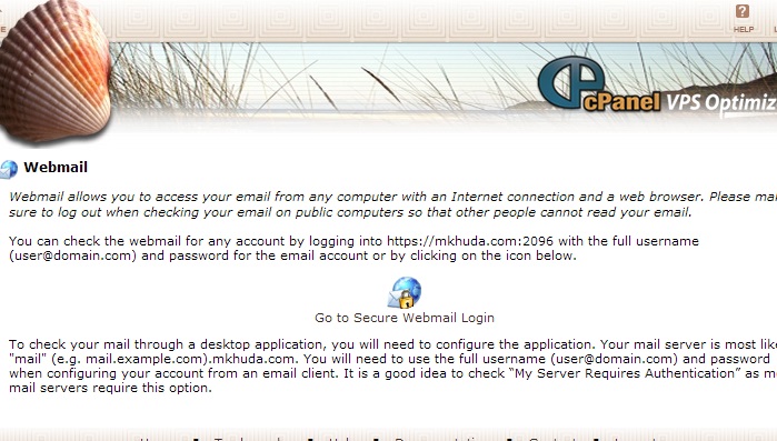  Go to Secure Webmail Login