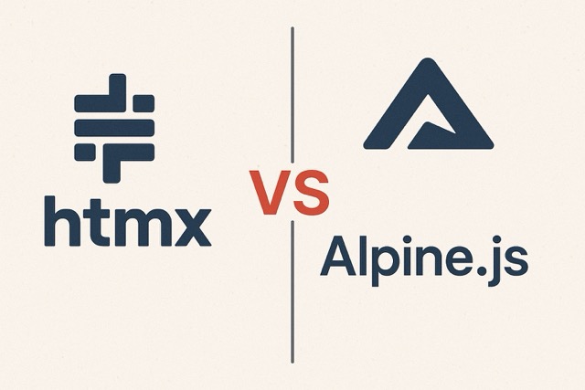 HTMX vs Alpine.js